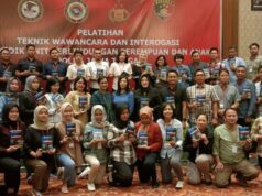 Pusdokkes Polri Beri Materi Pelatihan Teknik Wawancara dan Interogasi Penyidik PPA di Polda Jateng