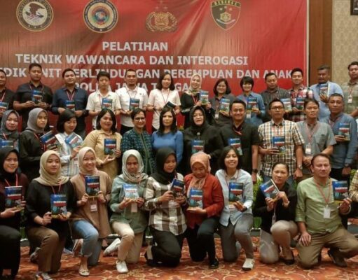 Pusdokkes Polri Beri Materi Pelatihan Teknik Wawancara dan Interogasi Penyidik PPA di Polda Jateng