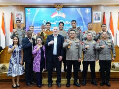 Pererat Hubungan Kerja, Dankorbrimob Terima Kunjungan DSS ATA Kemenlu Amerika Serikat