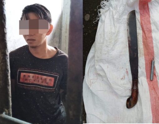 Tersangka Kasus Penganiayaan Istri dan Mertua di Temboan diamankan Polisi