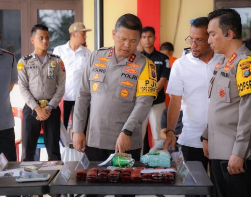 Polda Sumut Amankan Ratusan Tersangka Jaringan Narkoba Hanya Dalam Waktu Seminggu