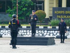 Korps Brimob Polri Laksanakan Apel Gelar Pasukan Jelang WWF ke-10 di Bali