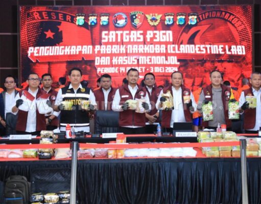 60 Tersangka Narkoba Jaringan Fredy Pratama ditangkap!
