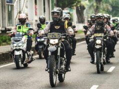 Kapolres Metro Jakarta Timur Pimpin Langsung Patroli Bermotor Ciptakan Kamtibmas Aman Kondusif