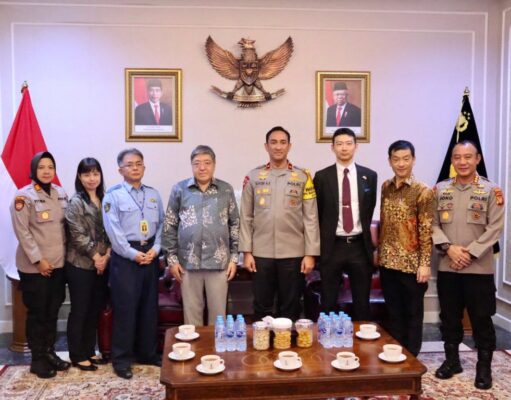 Polda Metro Jaya Terima Kunjungan Kehormatan dari Dubes dan Polisi Jepang