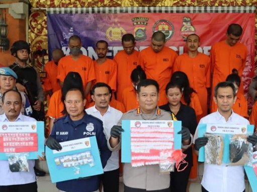 Selama Bulan April, Satnarkoba Polresta Denpasar Tangkap 35 Tersangka