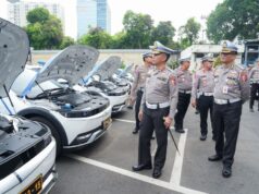 Cek Kesiapan Kendaraan KTT WWF ke-10, Kakorlantas Siapkan Kendaraan Listrik Untuk Pengawalan VVIP