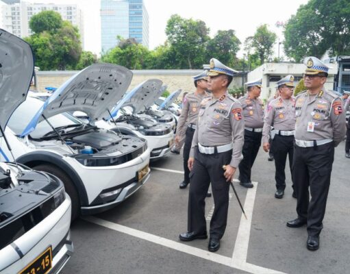 Cek Kesiapan Kendaraan KTT WWF ke-10, Kakorlantas Siapkan Kendaraan Listrik Untuk Pengawalan VVIP