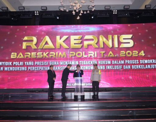 Resmi Dibuka Rakernis Bareskrim Polri di Bali