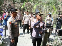 Kapolda dan Para PJU Lakukan Patroli Kamtibmas ke Tagulandang Pasca Erupsi Gunung Ruang