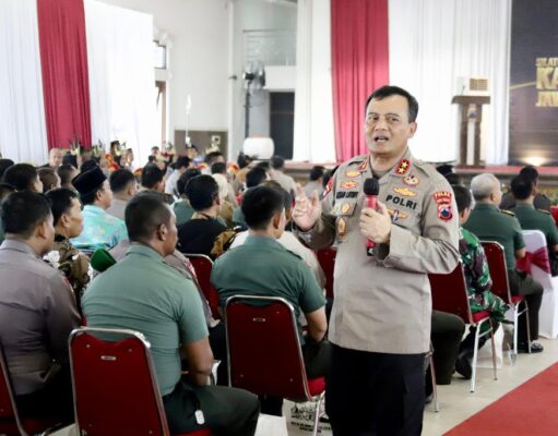 Kapolda Jateng Lakukan Safari Kamtibmas ke Demak Mengecek Sinergitas Tiga Pilar
