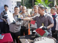 Kapolda Jawa Tengah Pimpin Conference Pers Ungkap Jaringan Narkoba Antar Provinsi