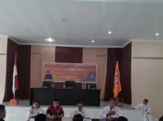 Dojo Lemkari Polres Kepulauan Talaud Gelar Ujian Kenaikan Tingkat