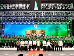 Dampingi Presiden Kapolri Hadiri Pelantikan PP GP Ansor 2024-2029