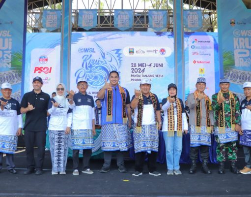 WSL Krui Pro 2024 Dibuka, Wakapolda Tekankan Personel Beri Pelayanan Humanis
