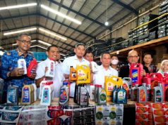 Tempat Pembuatan Oli Palsu di Grebeg Polda Banten